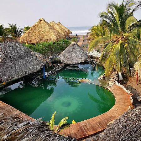 Eco-Hotel Playa Quilombo Las Lisas エクステリア 写真