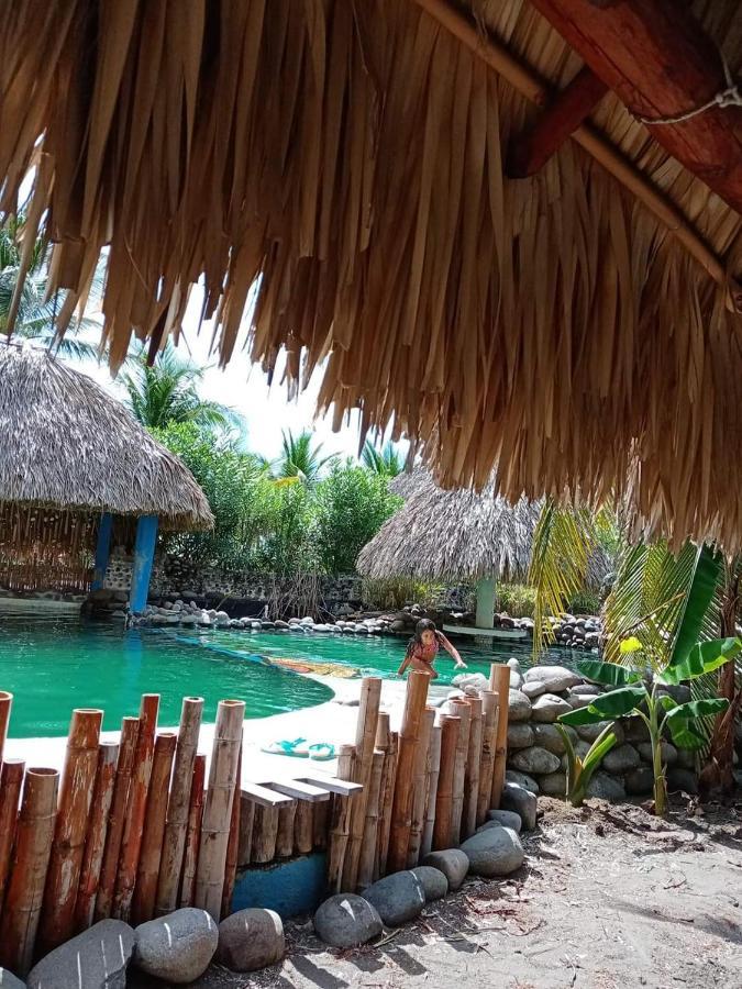 Eco-Hotel Playa Quilombo Las Lisas エクステリア 写真