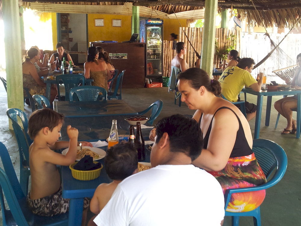 Eco-Hotel Playa Quilombo Las Lisas エクステリア 写真