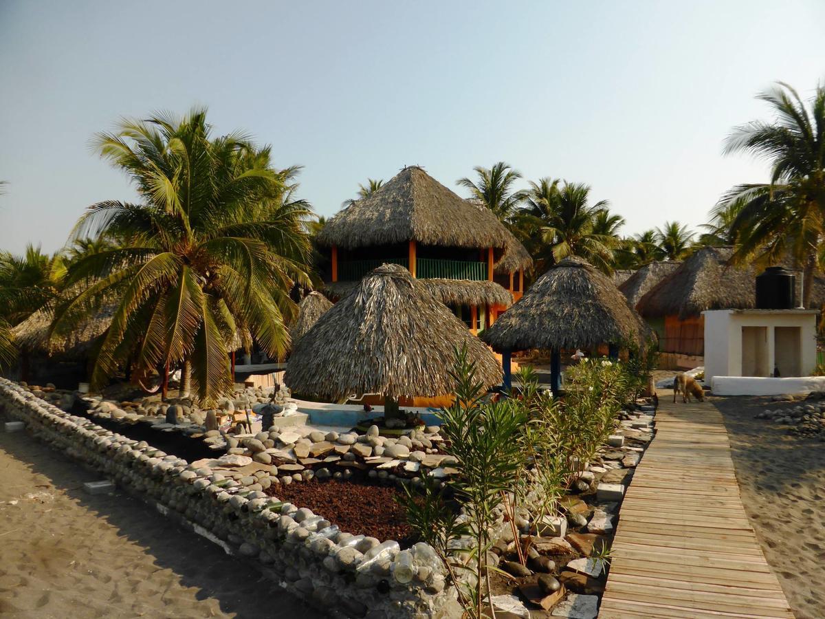 Eco-Hotel Playa Quilombo Las Lisas エクステリア 写真