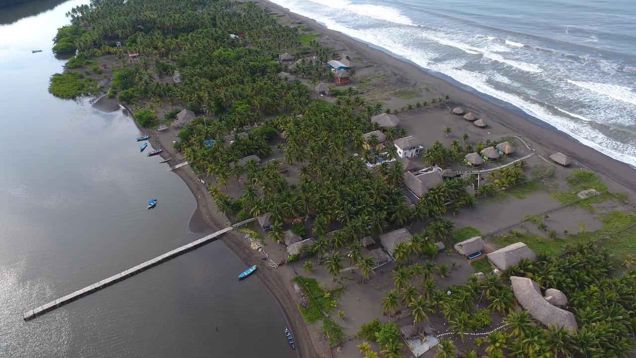 Eco-Hotel Playa Quilombo Las Lisas エクステリア 写真